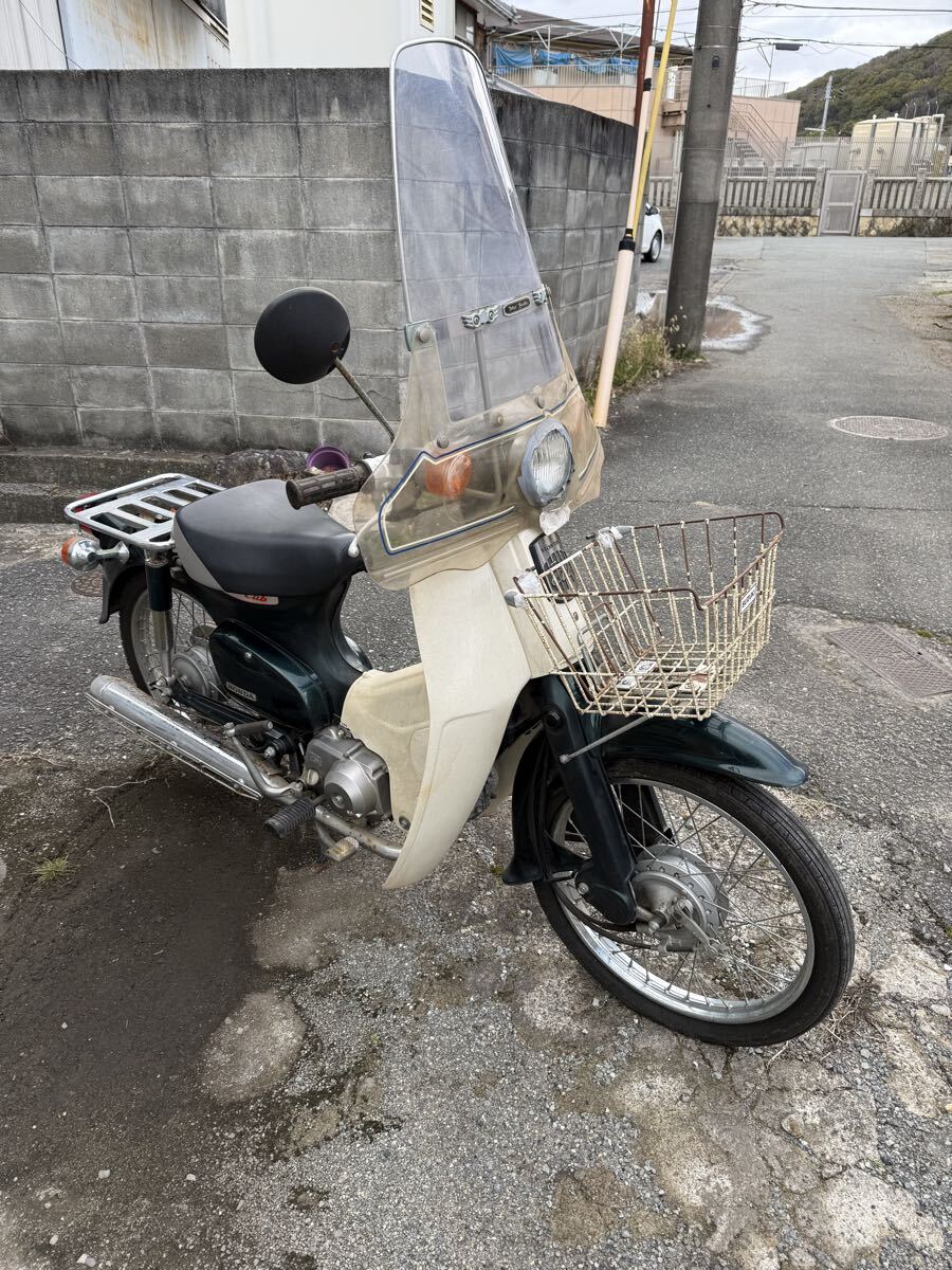 ホンダ スーパーカブ C50 D AA01 スーパーカブ50 HONDA カブ　丸目　オートバイ　車体　本体　風防　レトロ 手渡しのみ　バイク　