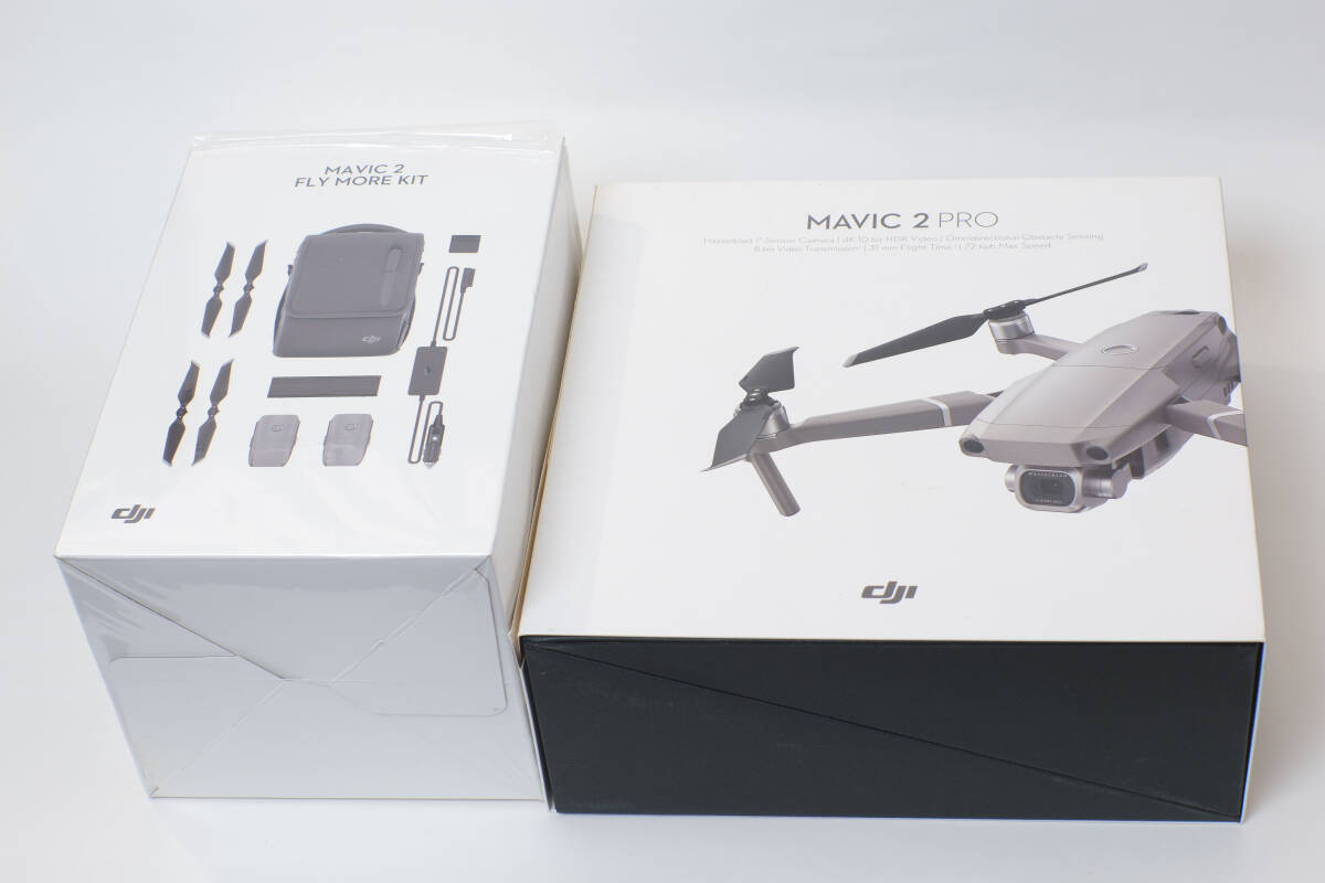 【完動品】DJI Mavic 2 PRO【 バッテリー4個】+ FLY MORE KIT セット ドローン 本体 送信機 充電器 元箱あり
