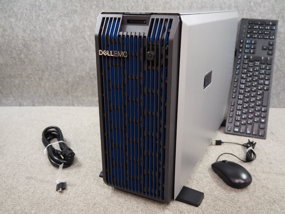 [S749] ☆ 高性能タワーサーバー ☆ DELL PowerEdge T350　QC Xeon E-2324 3.10GHz/16GB/4TB×1/RAID(PERC H345) ☆