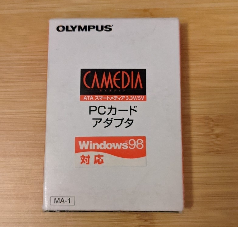 オリンパス PCカードアダプタ windows98対応 CAMEDIA