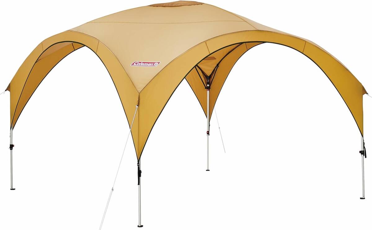 新品 送料無料 Coleman コールマン シェード パーティーシェードライト 300 タープ 日よけ 200038148 グリーン　ベージュ