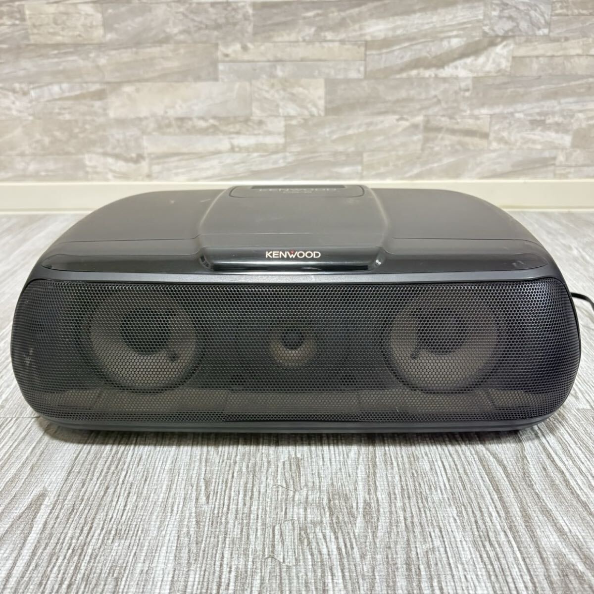 【音出し確認済】 KENWOOD ケンウッド センタースピーカー CS-6 バブルコンポ ROXY ロキシー