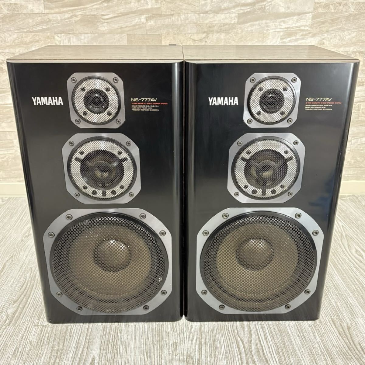 YAMAHA ヤマハ 3Way スピーカー NS-777AV ペア