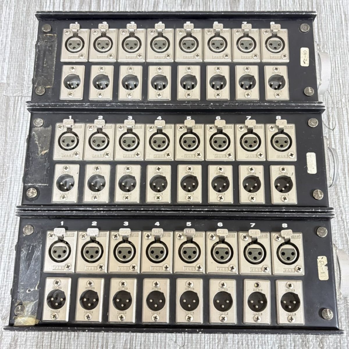 CANARE カナレ 8J12N2 パラボックス コネクターボックス PA機器