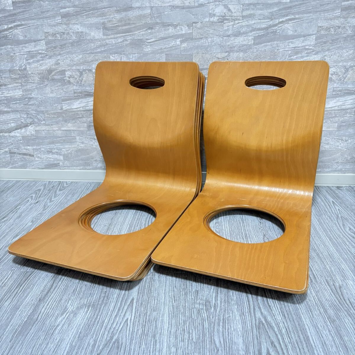 木製 座椅子 10客 曲がり木 曲木 和室 居酒屋 旅館 和モダン