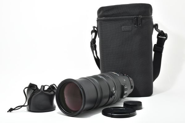 完動良品 Sigma Apo 150-500mm F5-6.3 DG OS HSM Teleplus 1.5x テレコン付 手ブレ補正 超望遠ズームレンズ シグマ Nikon F Mount #708