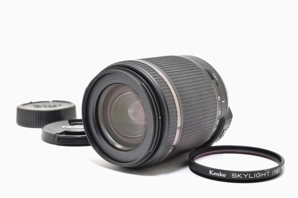 完動美品 Tamron 18-200mm F3.5-6.3 Di II VC B018 AF Zoom Lens 手ブレ補正機構 高倍率ズームレンズ タムロン ニコン Nikon F APS-C #1031
