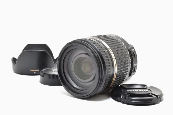 完動良品 Tamron AF 18-270mm F3.5-6.3 Di II VC PZD B008 B008N フード付 手ブレ補正 高倍率ズームレンズ ニコン Nikon F Mount APS-C #36