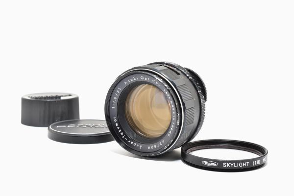 希少前期型 Asahi Pentax Super-Takumar 55mm F1.8 M42 Screw Mount MF Standard Lens 単焦点 オールドレンズ アサヒペンタックス ※1 #051