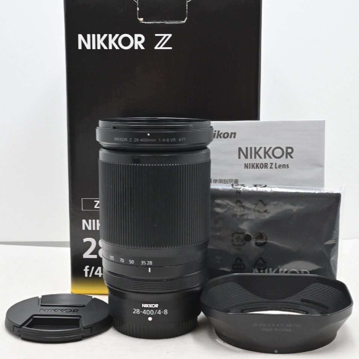 極上品★★★Nikon 交換レンズ NIKKOR Z 28-400mm f/4-8 VR
