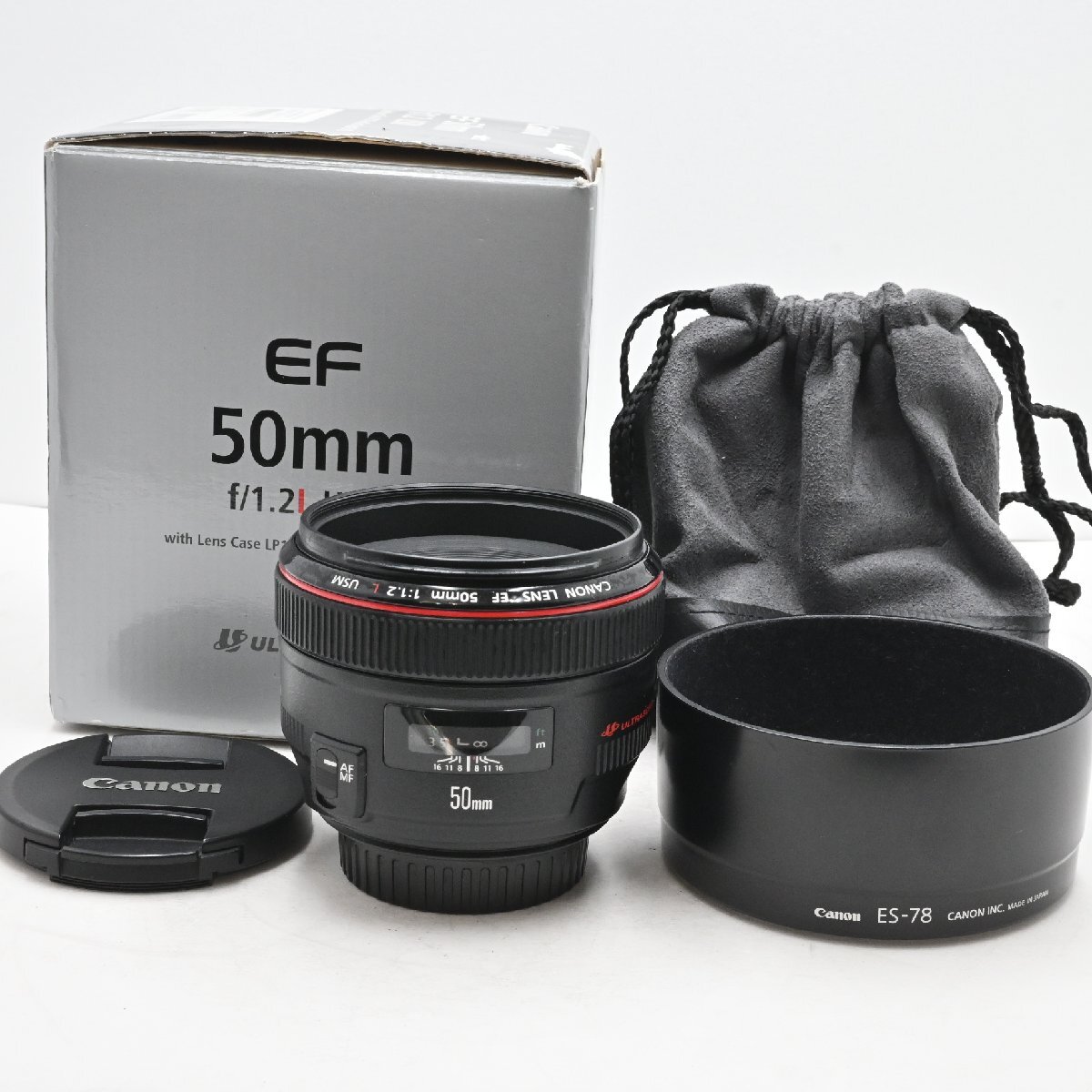 極上品★★★Canon 単焦点標準レンズ EF50mm F1.2L USM