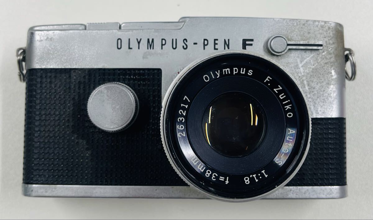 OLYMPUS オリンパス PEN F FT カメラ ジャンク品 1円スタート 一眼レフ 1:1.8 f＝38mm レンズ