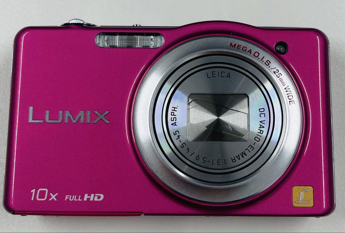 Panasonic パナソニック LUMIX 10x ピンク 1円スタート コンパクトデジタルカメラ ルミックス DMC SZ7 動作未確認 カメラ デジカメ 