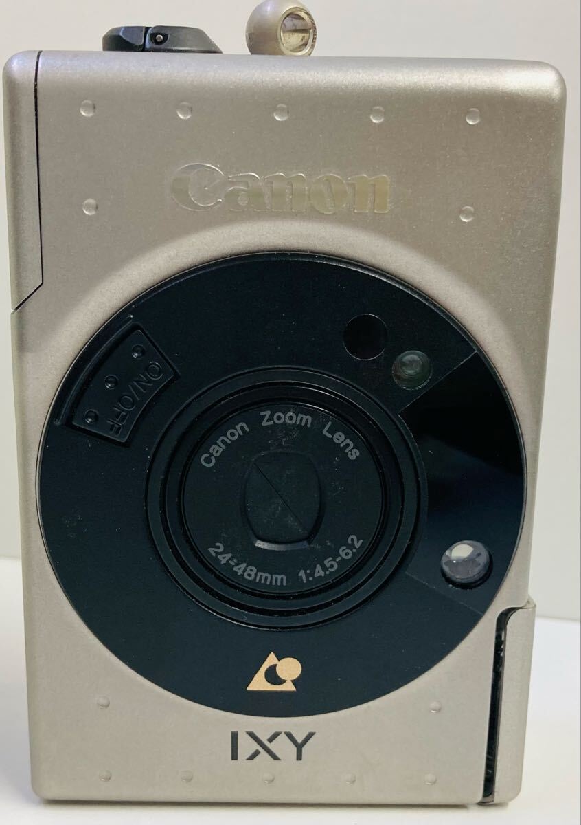 Canon キャノン IXY DIGITAL APSフィルムカメラ シルバー 1円スタート 動作未確認 ジャンク品 コンパクトフィルムカメラ カメラ イクシー