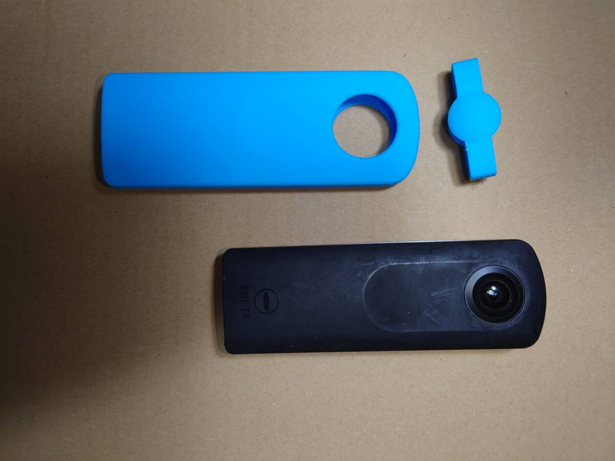 ジャンク　レンズカバー　本体カバー　RICOH THETA V 360度カメラ リコー シータ