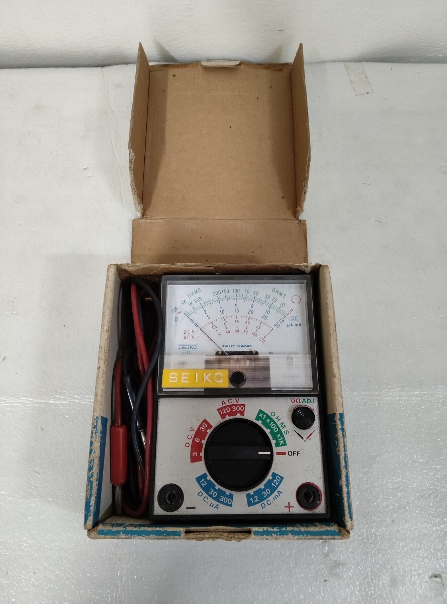 中古 動作未確認 SEIKO MULTITESTER S-831 マルチテスター 現状品