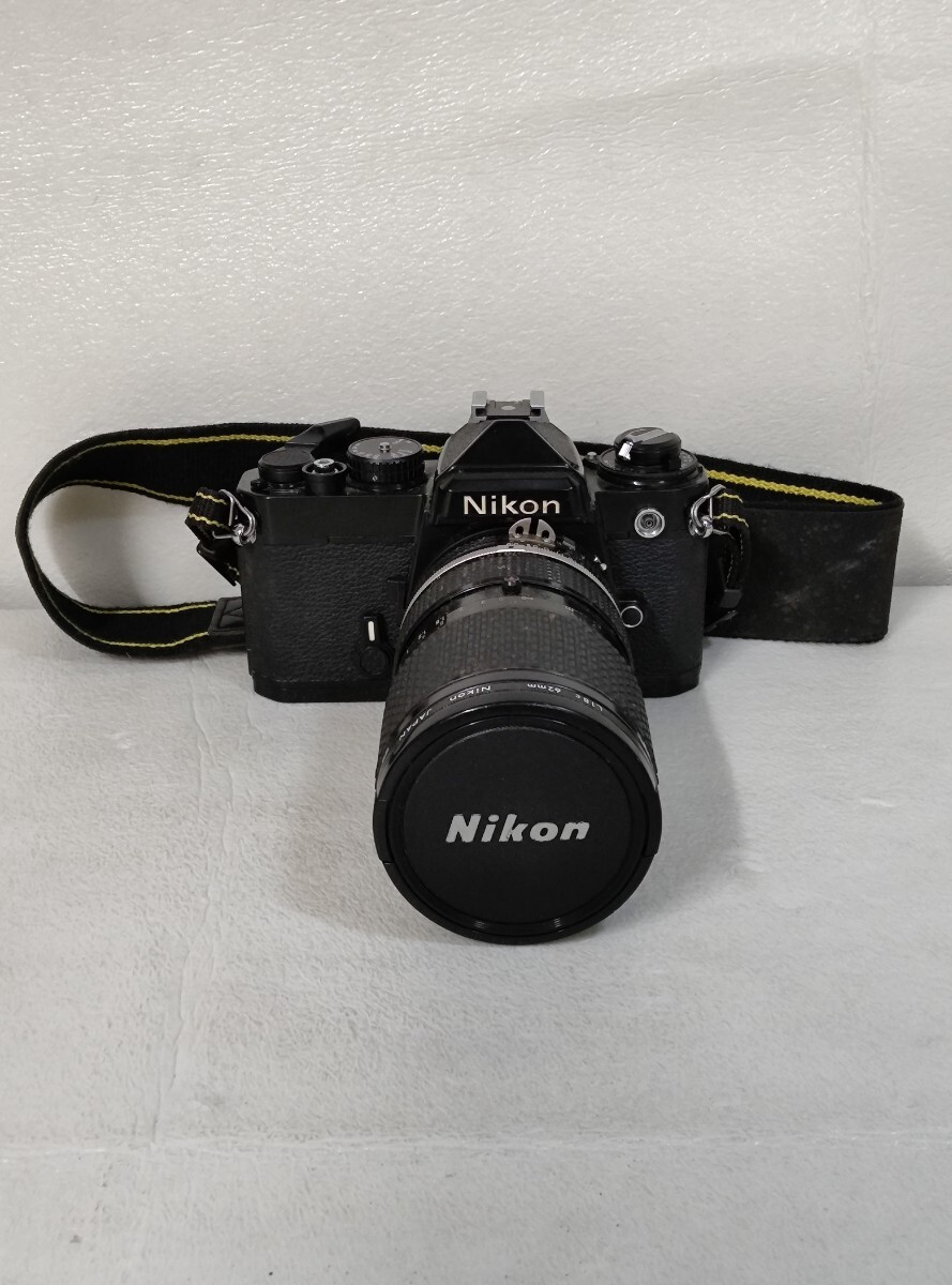 NIKON ニコン FE ブラック New Nikkor 35〜70mm 1:3.5 動作未確認