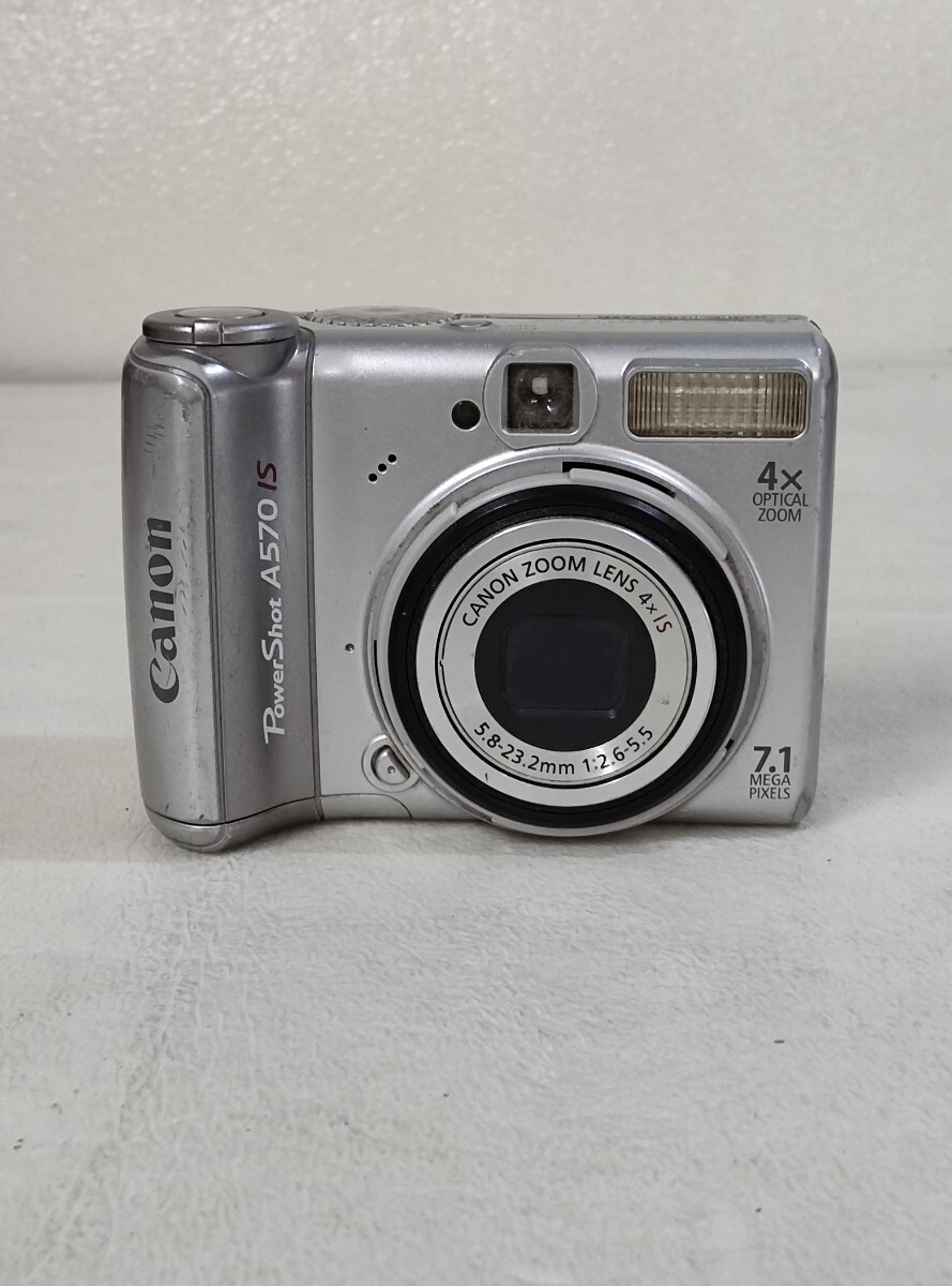 【通電確認済み】Canon キャノン　PowerShot　A570 IS PC1225 デジタルカメラ　デジカメ