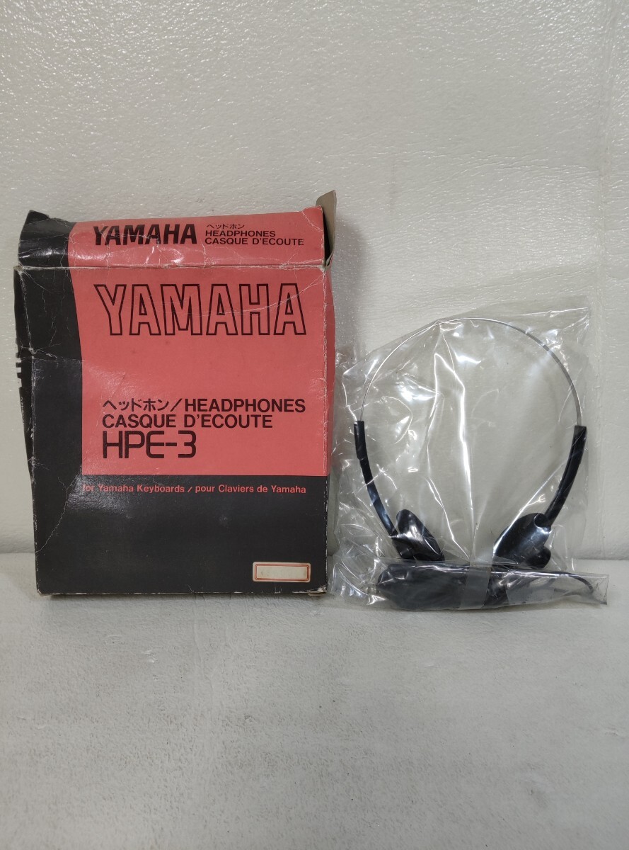 ヤマハ YAMAHA ヘッドホン HPE-3 headphone 動作未確認 現状品