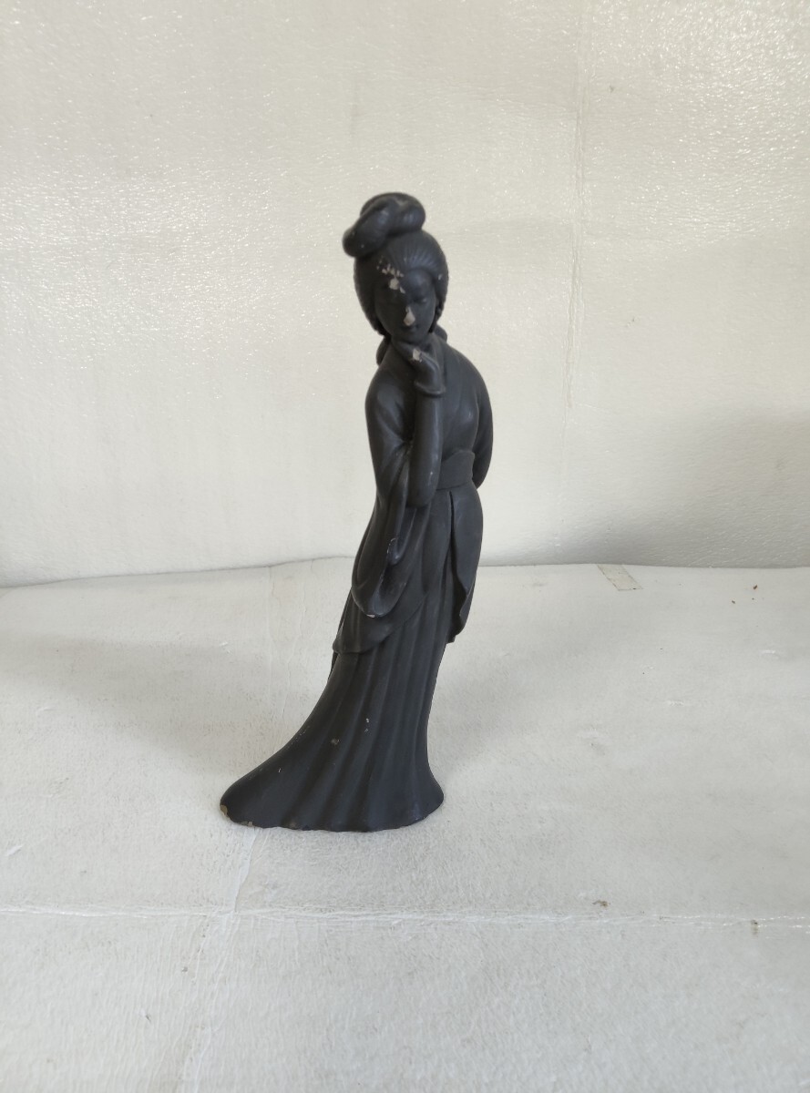 【詳細不明】琦襲? 置物 オブジェ インテリア アンティーク 陶器 骨董 時代物