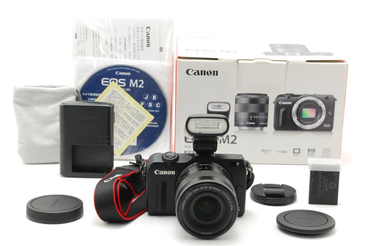 Canon EOS M2 EF-M 18-55 STM