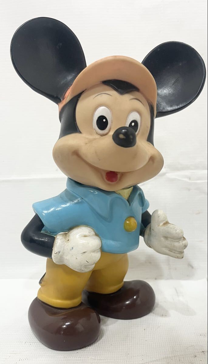 ミッキーマウス　1980’S　ヴィンテージドール　日本製　ディズニー　ソフビ人形　当時もの