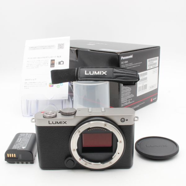 【ほぼ新品】 Panasonic パナソニック Lumix S9 ボディ DC-S9-S ルミックス Lマウントシステム用 元箱 付属品 付き 100006