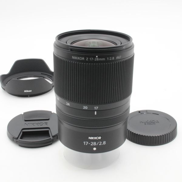 【ほぼ新品】 Nikon ニコン NIKKOR Z 17-28mm f2.8 nikon NIKON フード付き 101002