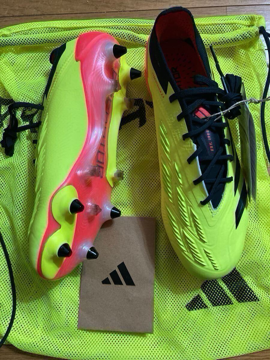 新品 アディダス プレデター ELITE L/PREDATOR ELITE LOW SG 23.5cm IE0044