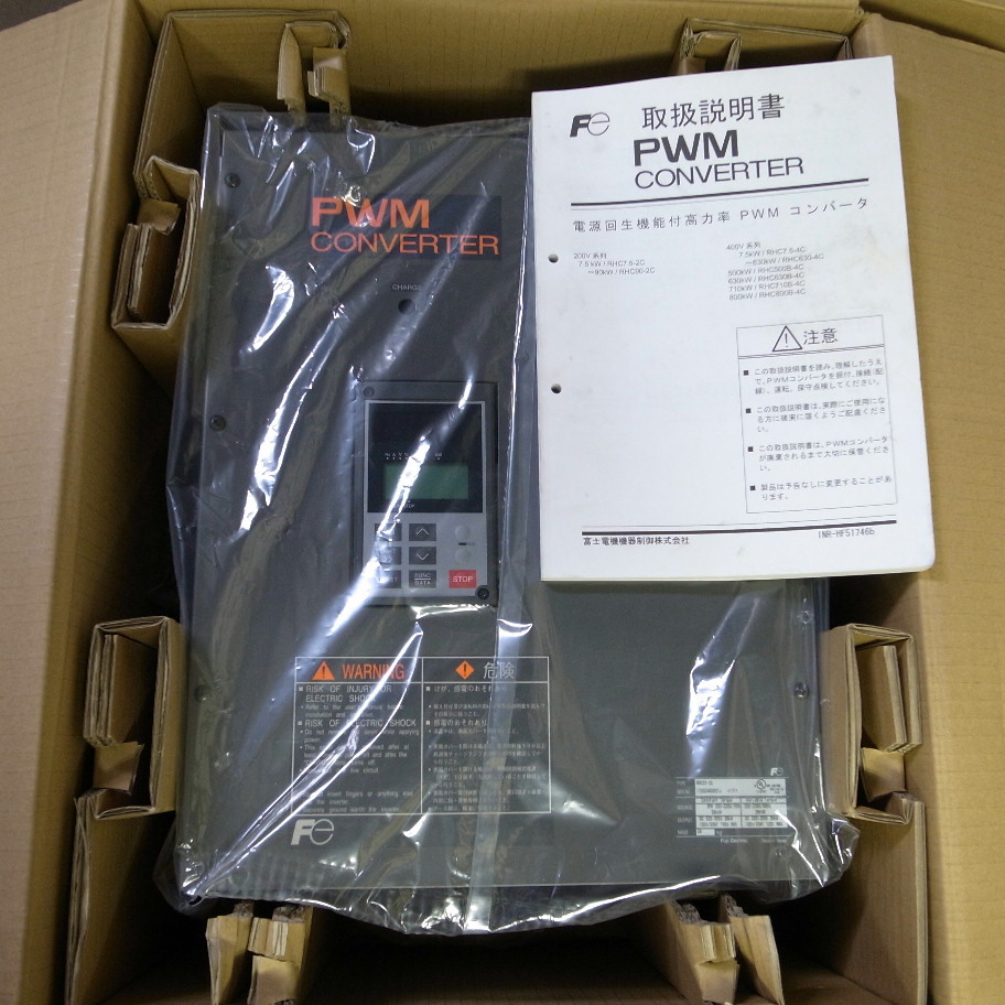 富士電機 PWMコンバータ RHC22-2C 22kW 3相200V 中古品