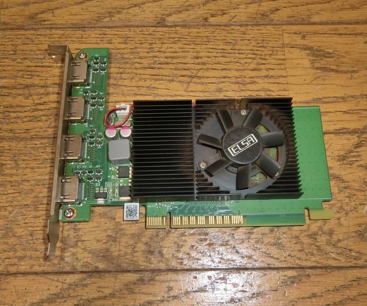 動作保証 ELSA GeForce GT730 1GB QD HDMIx4ポート