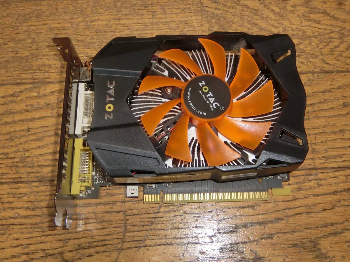 送料無料 動作保証 ZOTAC GeForce GTX750Ti 2G 128BIT GDDR5 DVIx2 minHDMI 