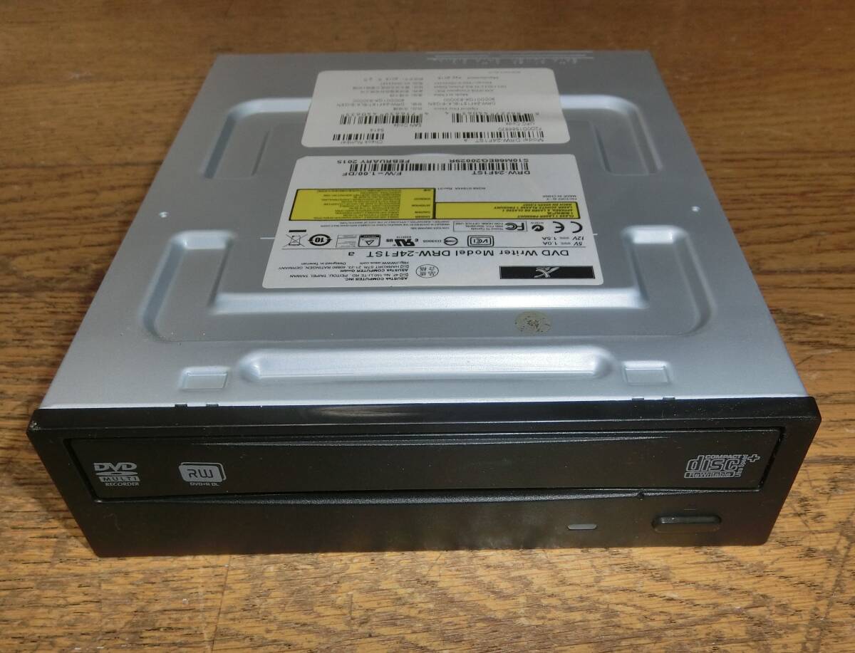 送料無料 動作保証 ASUS DRW-24F1ST 24倍速 黒 