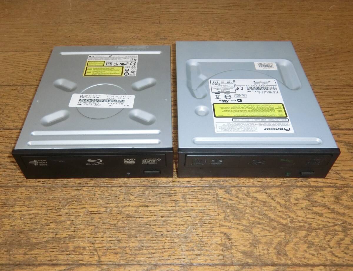 2台セット ブルーレイ ジャンク Pioneer BDC-207BK LG BH14NS48
