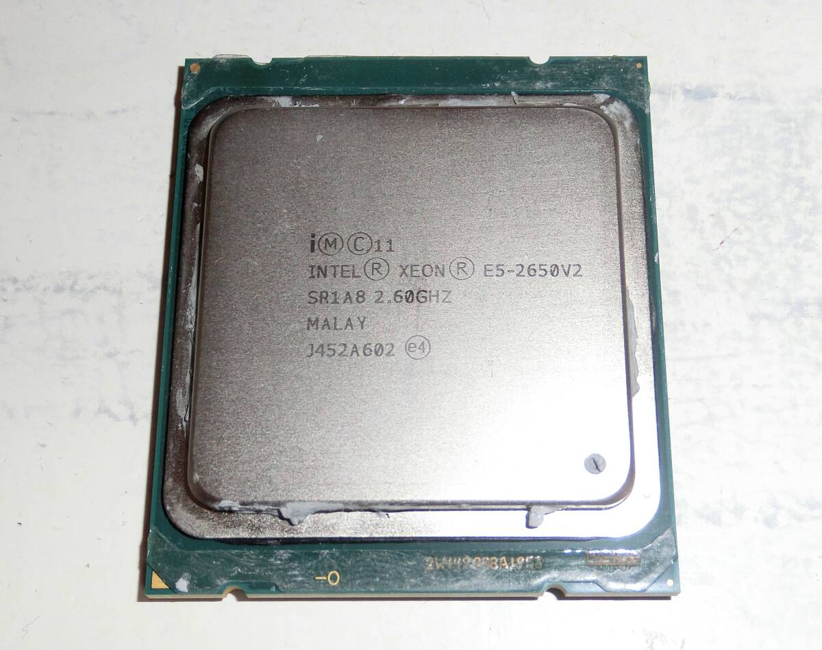 動作保証 intel XEON E5-2650V2 SR1A8 2.60GHz