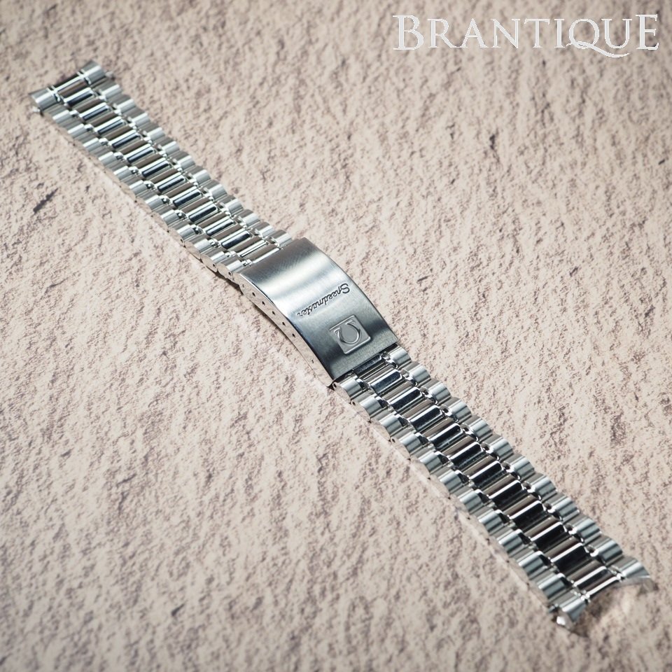 ◆純正ブレス◆ 即決あり OMEGA オメガ 純正SSブレス スピードマスター用 1469 FF811 メンズ 腕時計用 19mm 「28874」