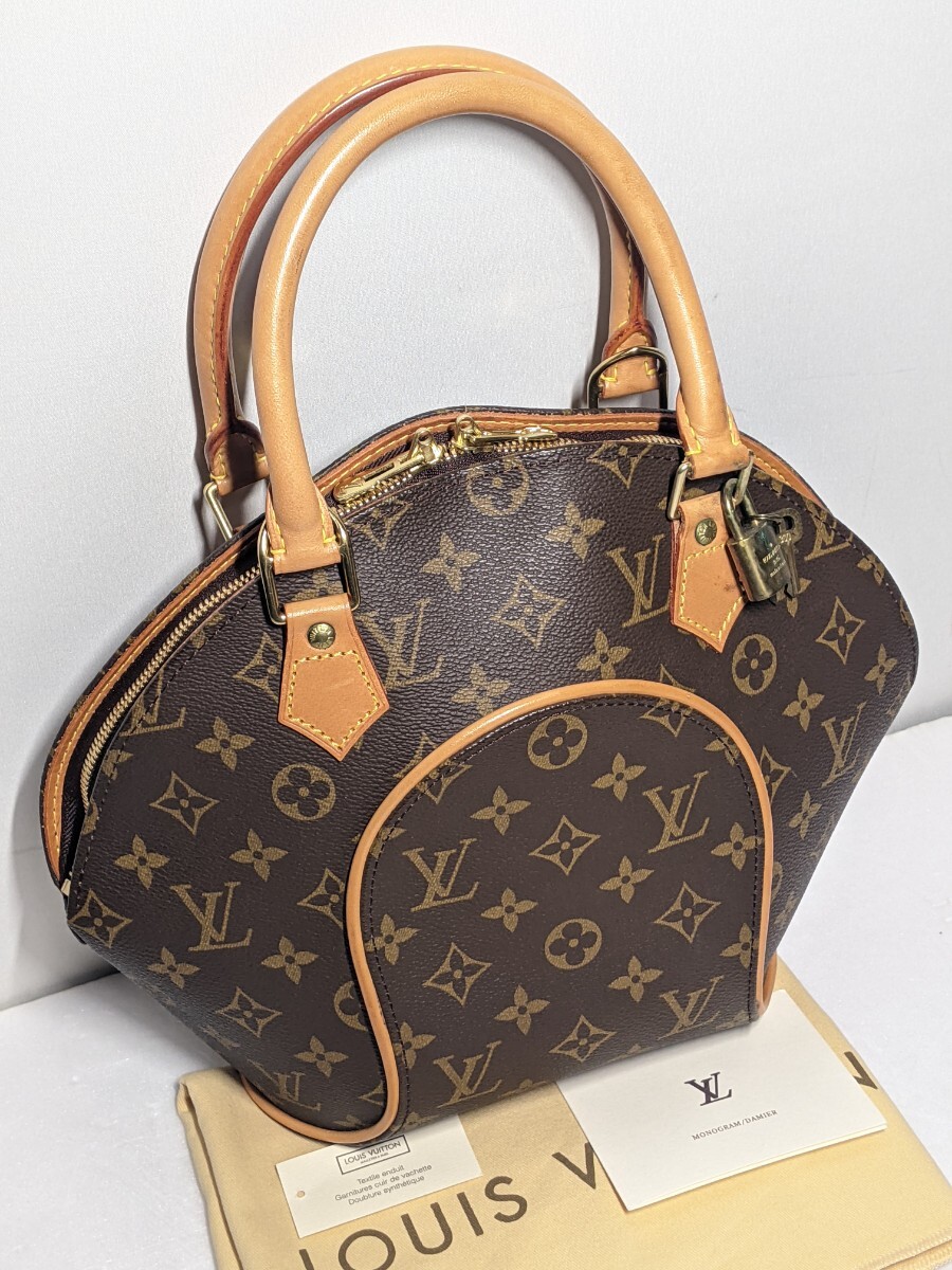 美品 LOUIS VUITTON ルイヴィトン エリプスPM M51127 MI0030 モノグラム ハンドバッグ ゴールド金具 レディース バッグ エリプス Ellipse