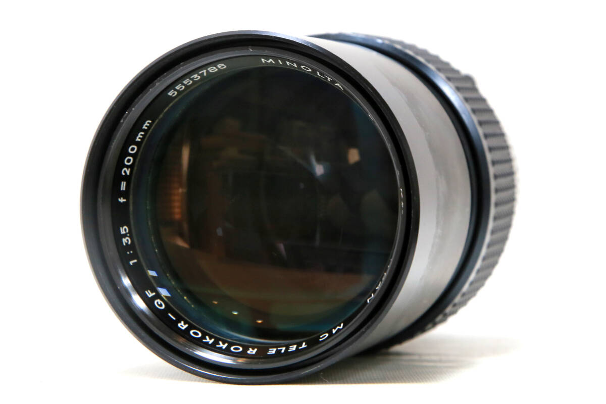 ミノルタ MINOLTA MC TELE ROKKOR-QF 200mm F3.5 #639-3