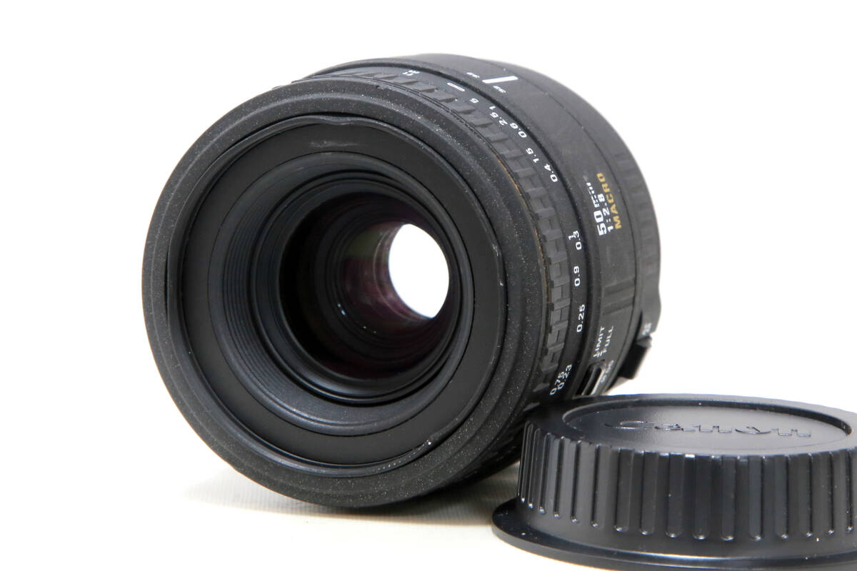 シグマ SIGMA AF MACRO 50mm F2.8 EX ★Canon EF用★ #639-32