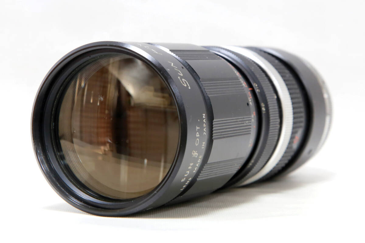 SUN Hi-Tele ZOOM 85-210mm F4.8 ★M42・プリセット絞り★ #642-45