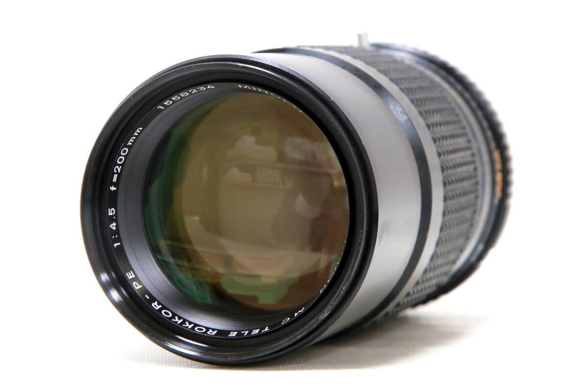 ミノルタ MINOLTA MC TELE ROKKOR-PE 200mm F4.5 #642-47