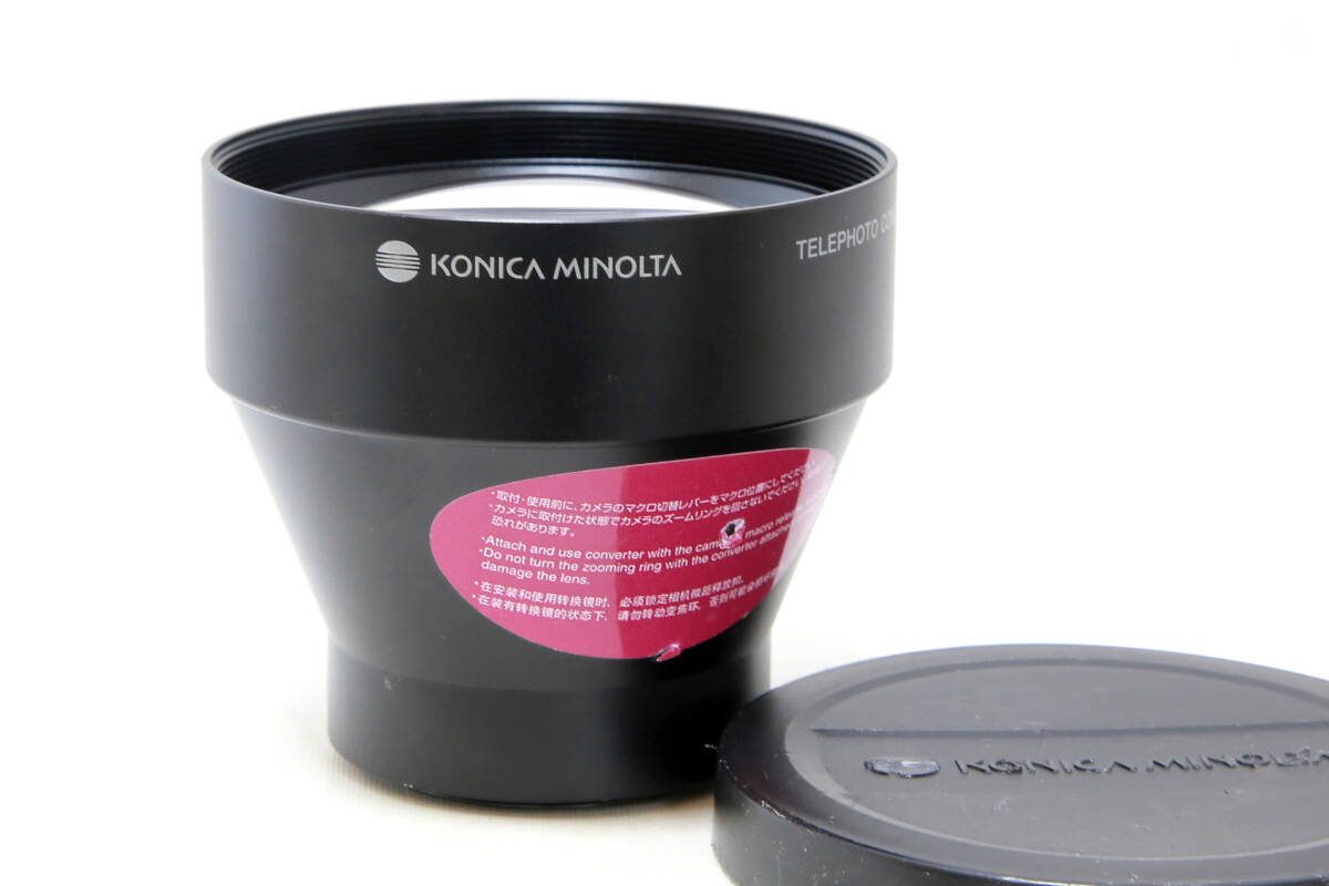 KONICA MINOLTA コニカミノルタ TELEPHOTO CONVERTER ACT-100 取付径 49mm #643-5