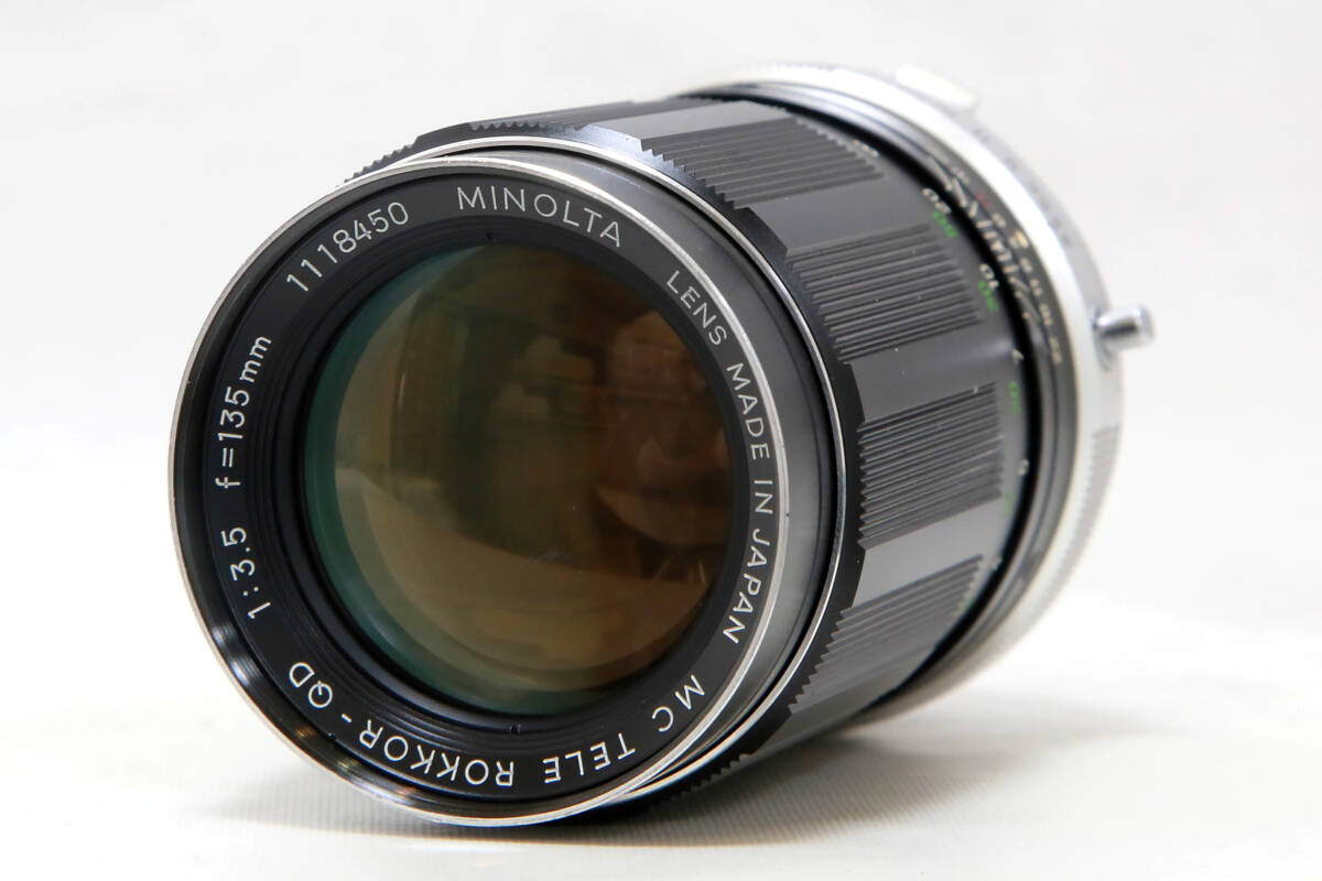 ミノルタ MINOLTA MC TELE ROKKOR-QD 135mm F3.5 #643-6