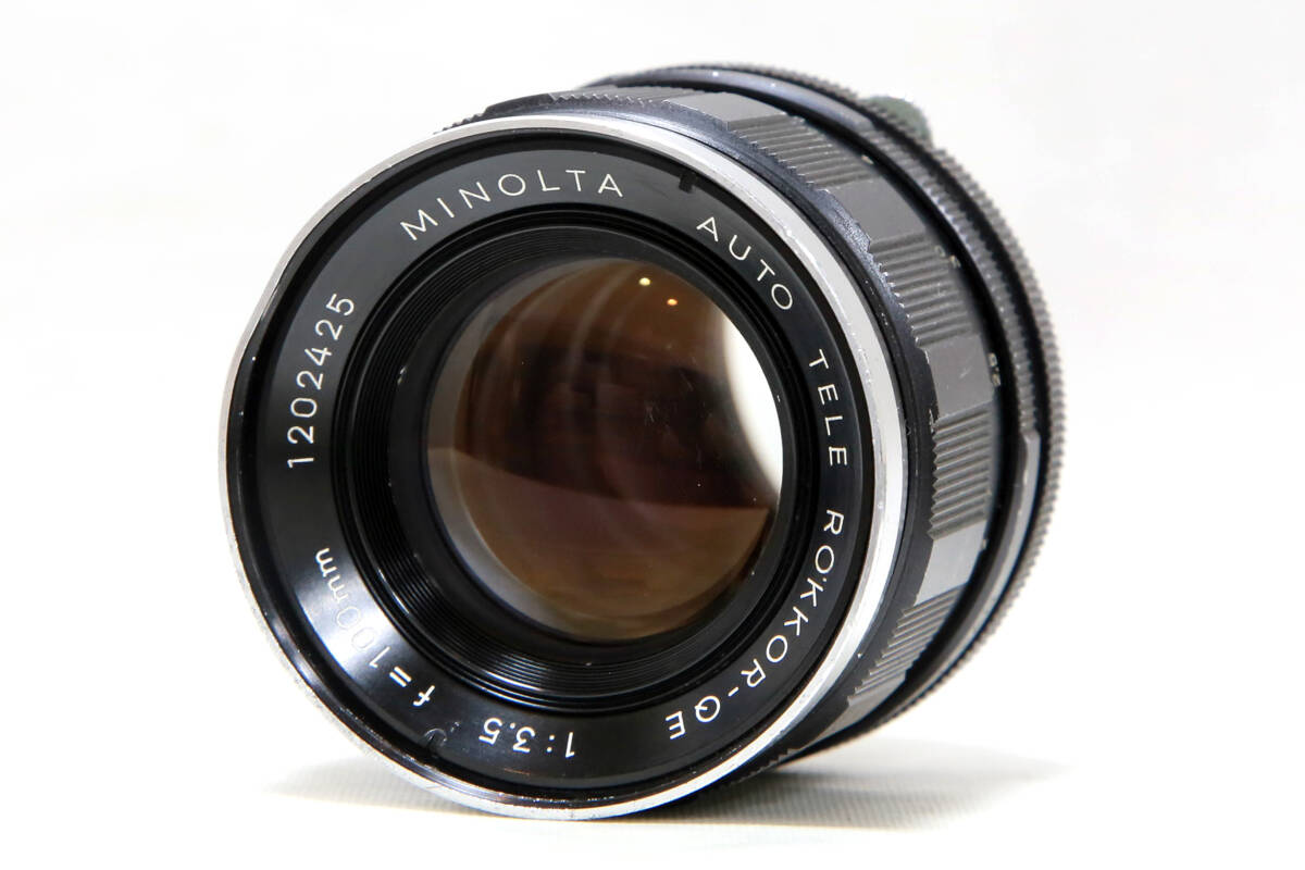 ミノルタ MINOLTA AUTO TELE ROKKOR-QE 100mm F3.5 #645-12