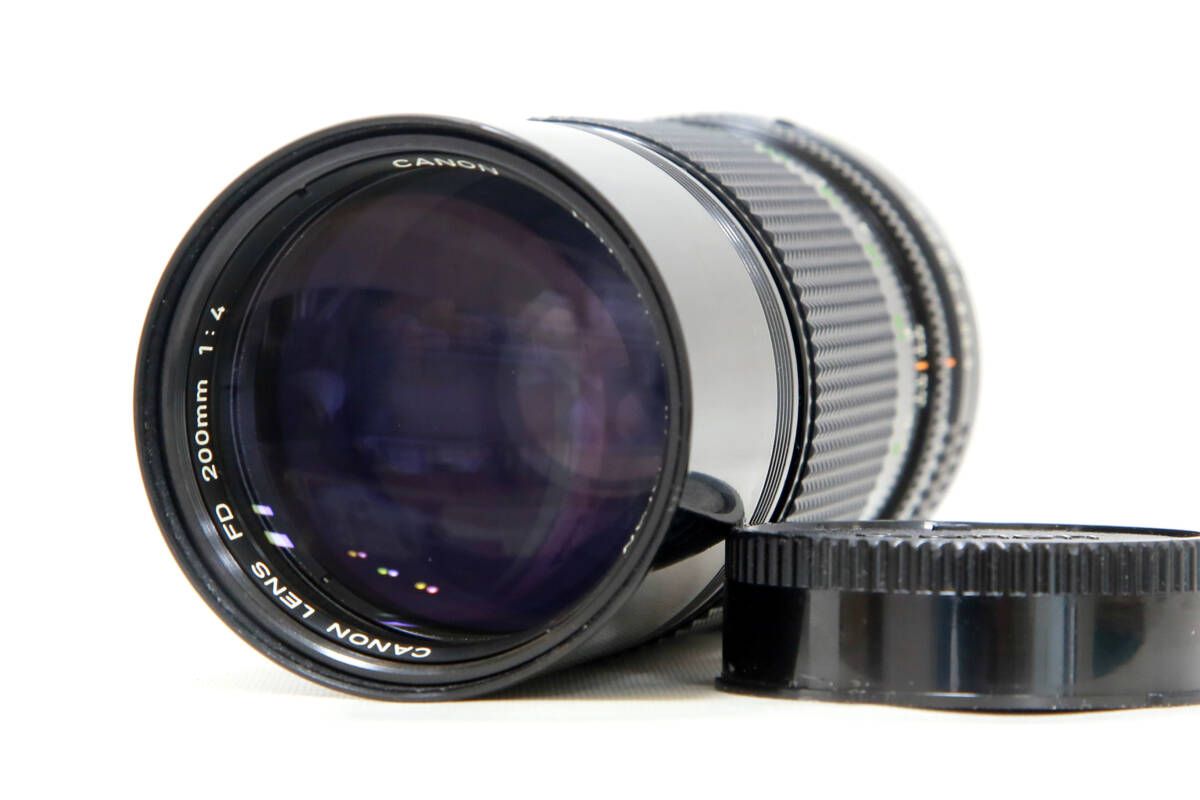 キャノン Canon NEW FD 200mm F4 #645-24