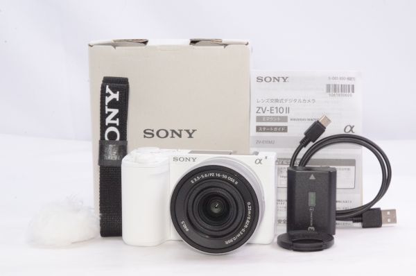 ★Sony ソニー ZV-E10M2 パワーズームレンズキット★#H0042602036A