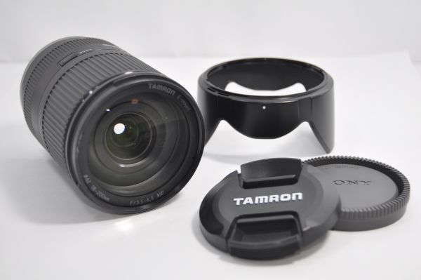 ★TAMRON タムロン 18-200mm F3.5-6.3 DiIII VC ソニーEマウント用 NEX専用 B011SE-ブラック★#2602001