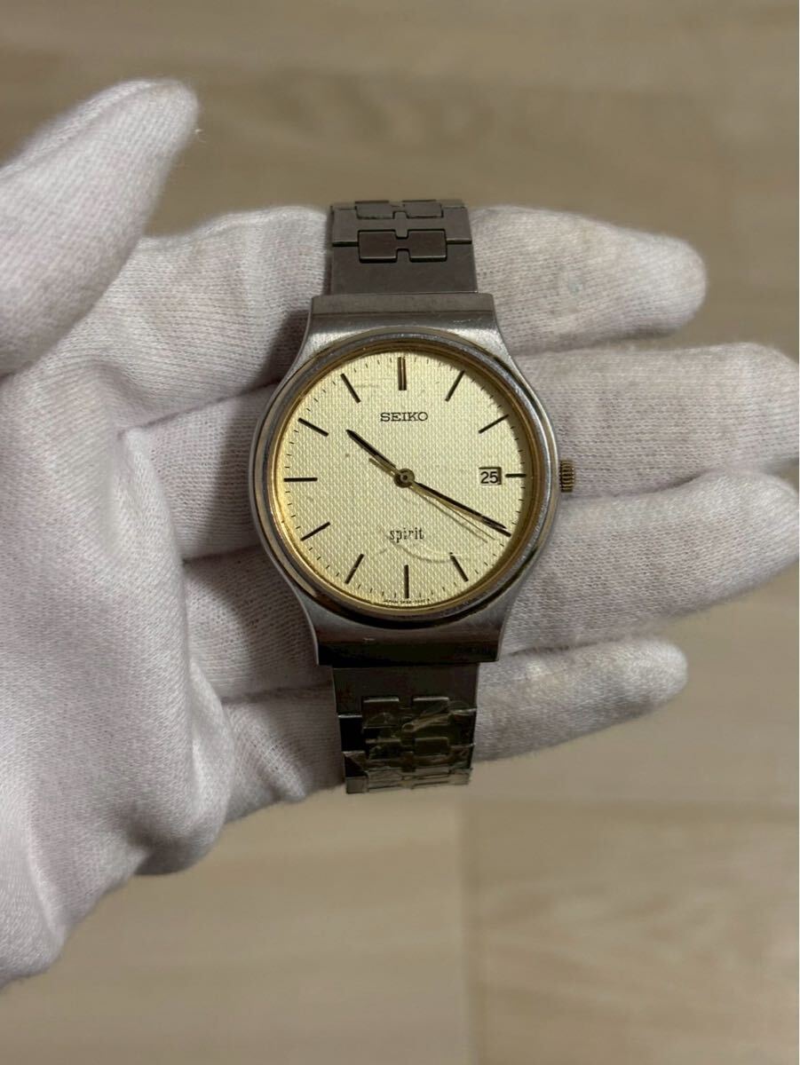 B0307 SEIKO SPIRIT セイコー スピリット 腕時計 5P32-7A00 動作未確認