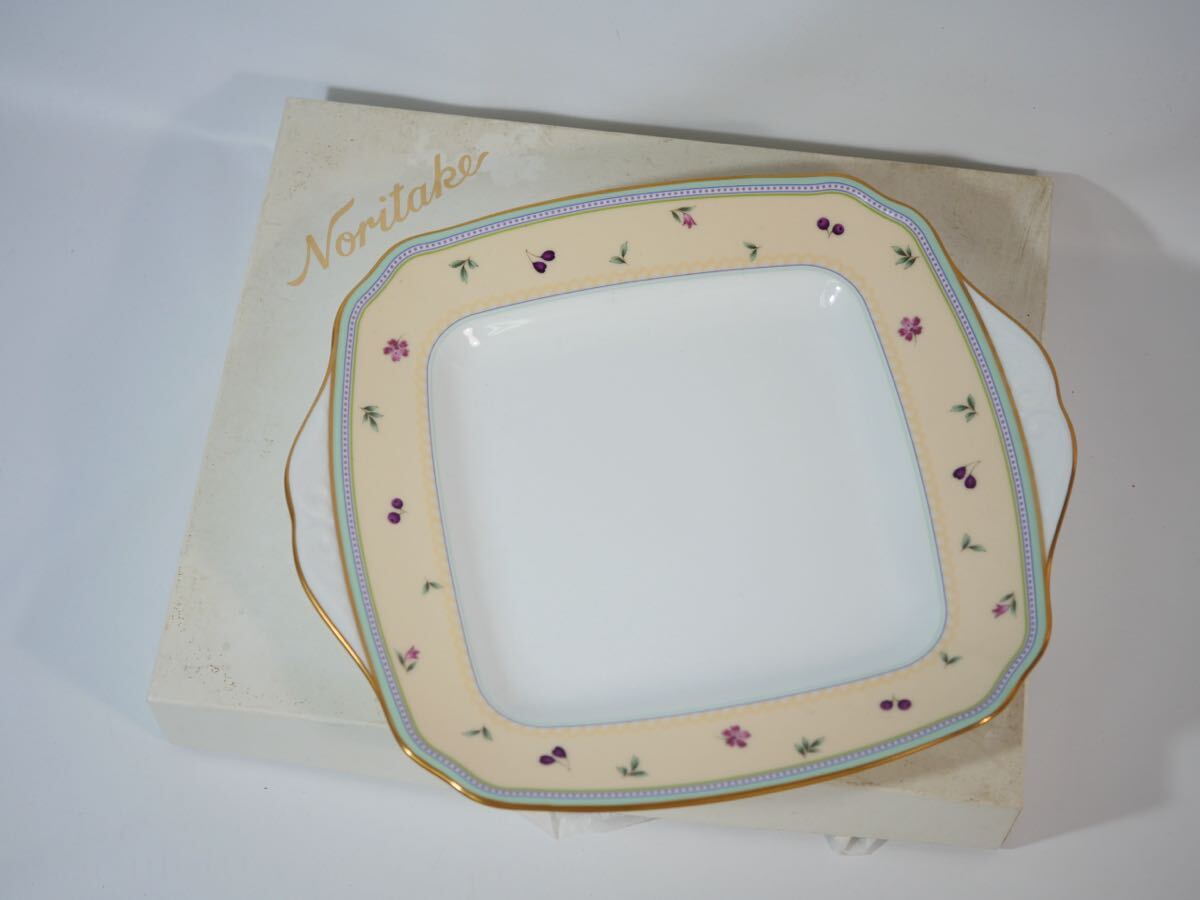 【320-13ミ】 Noritake ノリタケ 洋食器 プレート 未使用保管品