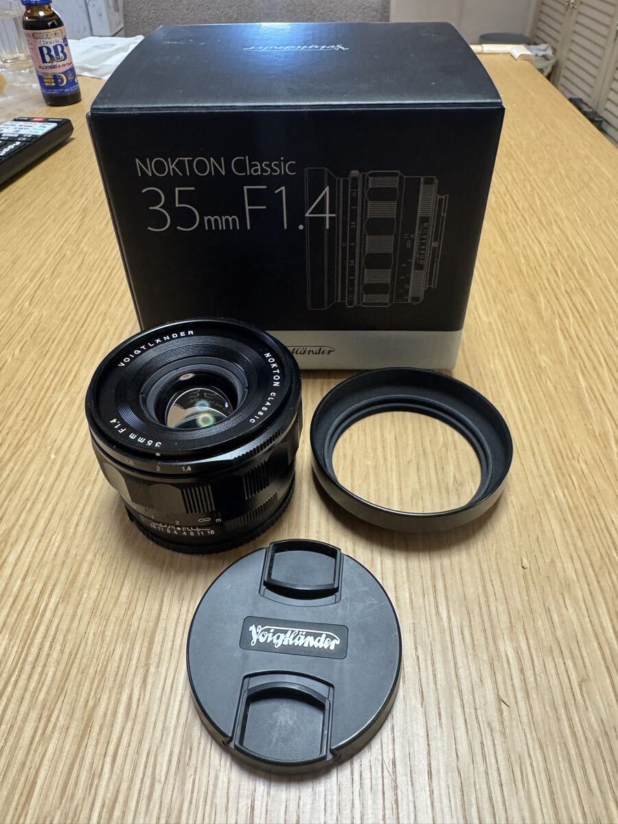 ★Voigtlander フォクトレンダー eマウント 35mmf1.4★